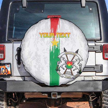 Burkina Faso Football Custom Spare Tire Cover Go Champions