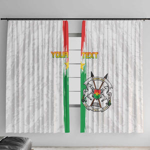 Burkina Faso Football Custom Window Curtain Go Champions