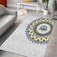 Cape Verde African Tribal Pattern Area Rug Chest Arm Tattoo