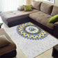 Cape Verde African Tribal Pattern Area Rug Chest Arm Tattoo