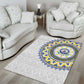 Cape Verde African Tribal Pattern Area Rug Chest Arm Tattoo