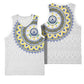 Cape Verde African Tribal Pattern Basketball Jersey Chest Arm Tattoo LT15