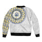 Cape Verde African Tribal Pattern Bomber Jacket Chest Arm Tattoo