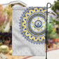 Cape Verde African Tribal Pattern Garden Flag Chest Arm Tattoo