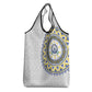 Cape Verde African Tribal Pattern Grocery Bag Chest Arm Tattoo