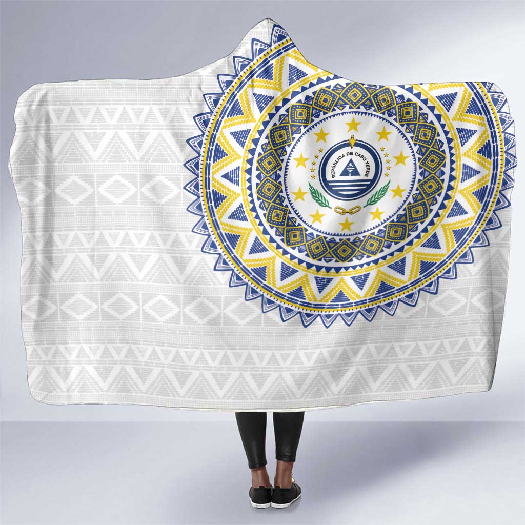 Cape Verde African Tribal Pattern Hooded Blanket Chest Arm Tattoo