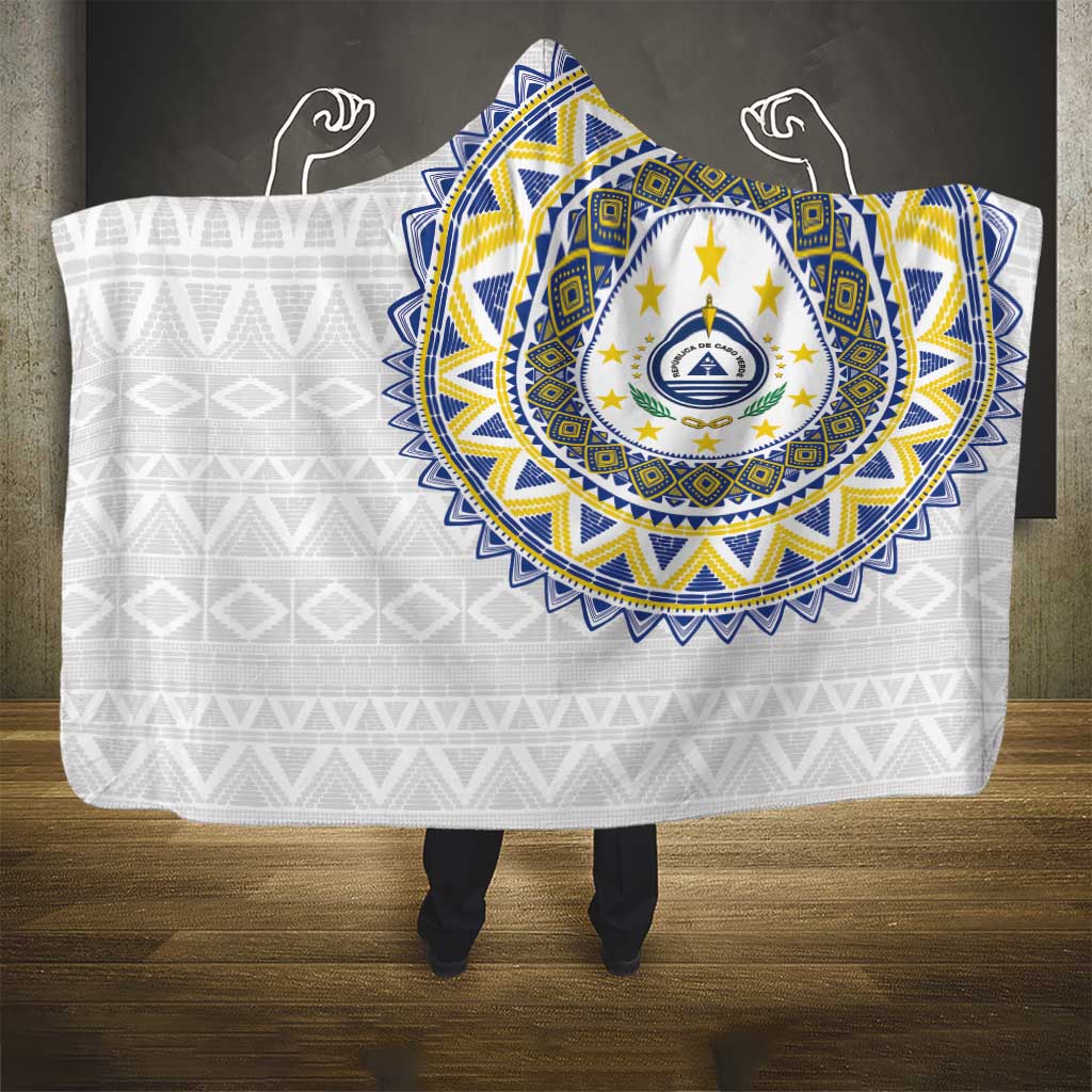 Cape Verde African Tribal Pattern Hooded Blanket Chest Arm Tattoo