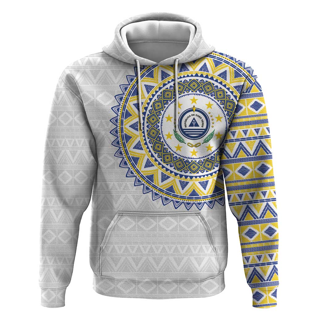 Cape Verde African Tribal Pattern Hoodie Chest Arm Tattoo