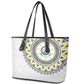 Cape Verde African Tribal Pattern Leather Tote Bag Chest Arm Tattoo