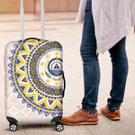 Cape Verde African Tribal Pattern Luggage Cover Chest Arm Tattoo