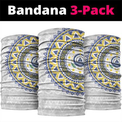 Cape Verde African Tribal Pattern Neck Gaiter Chest Arm Tattoo LT15