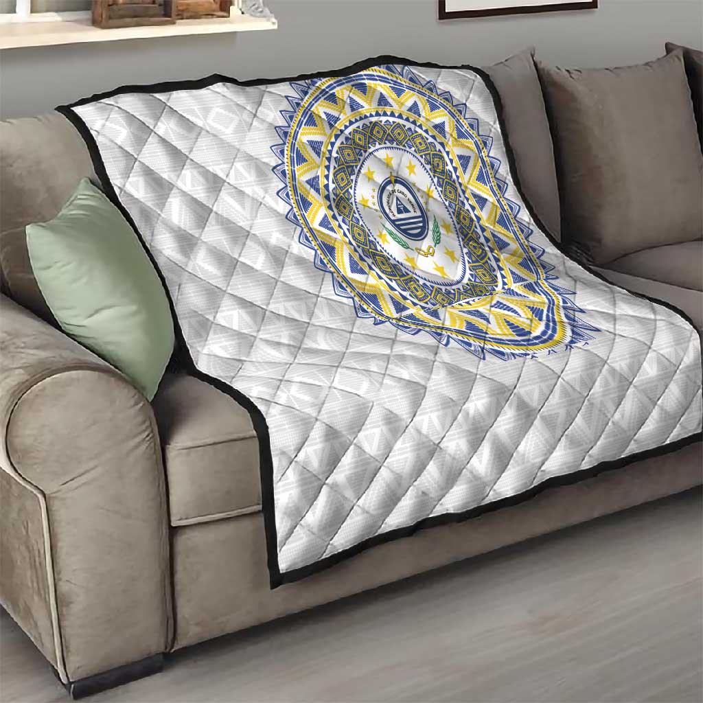 Cape Verde African Tribal Pattern Quilt Chest Arm Tattoo