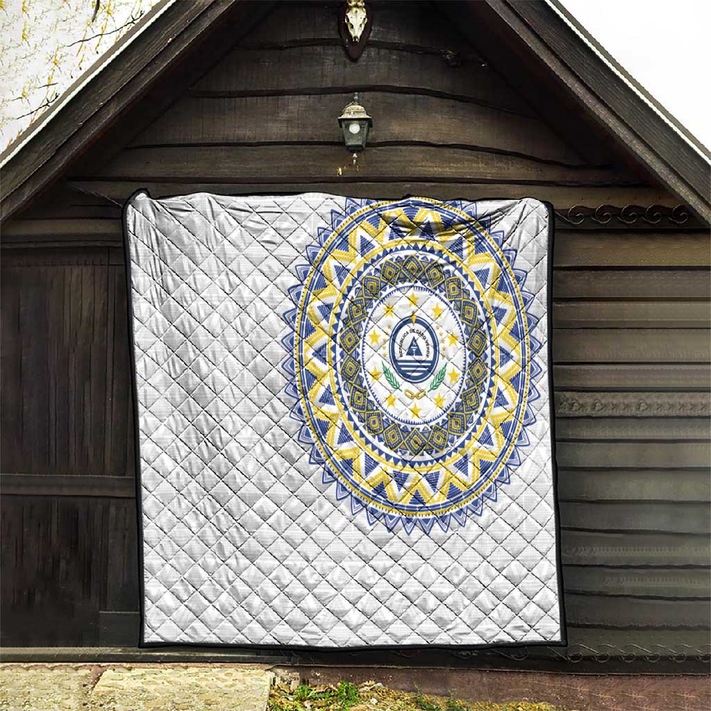 Cape Verde African Tribal Pattern Quilt Chest Arm Tattoo