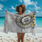 Cape Verde African Tribal Pattern Sarong Chest Arm Tattoo