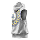 Cape Verde African Tribal Pattern Sleeveless Hoodie Chest Arm Tattoo - African Pride