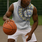 Cape Verde African Tribal Pattern Sleeveless Hoodie Chest Arm Tattoo - African Pride