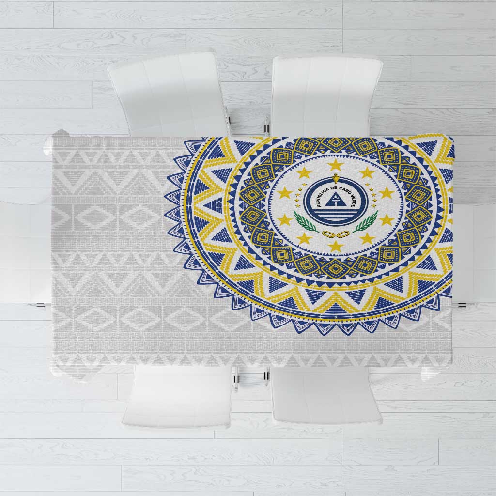 Cape Verde African Tribal Pattern Tablecloth Chest Arm Tattoo