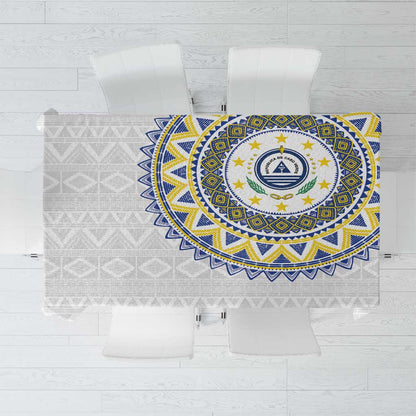 Cape Verde African Tribal Pattern Tablecloth Chest Arm Tattoo