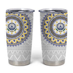 Cape Verde African Tribal Pattern Tumbler Cup Chest Arm Tattoo