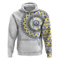 Cape Verde African Tribal Pattern Zip Hoodie Chest Arm Tattoo