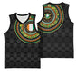 Ivory Coast African Tribal Pattern Basketball Jersey Chest Arm Tattoo LT15