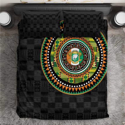 Ivory Coast African Tribal Pattern Bedding Set Chest Arm Tattoo