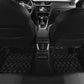 Ivory Coast African Tribal Pattern Car Mats Chest Arm Tattoo