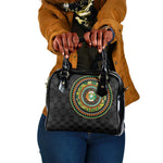 Ivory Coast African Tribal Pattern Shoulder Handbag Chest Arm Tattoo
