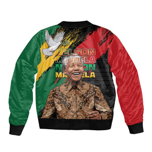 Nelson Mandela Day Bomber Jacket Pan African Flag - African Pride