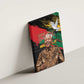 Nelson Mandela Day Canvas Wall Art Pan African Flag - African Pride