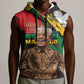 Nelson Mandela Day Sleeveless Hoodie Pan African Flag - African Pride