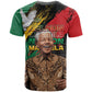 Nelson Mandela Day T shirt Pan African Flag - African Pride