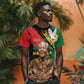 Nelson Mandela Day T shirt Pan African Flag - African Pride
