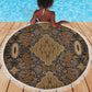 Madiba Nelson Mandela Batik Beach Blanket Earthy Brown Indonesia Heritage - African Pride