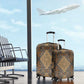 Madiba Nelson Mandela Batik Luggage Cover Earthy Brown Indonesia Heritage - African Pride