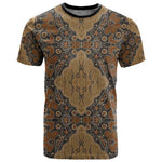 Madiba Nelson Mandela Batik T shirt Earthy Brown Indonesia Heritage - African Pride