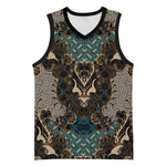 Madiba Nelson Mandela Batik Basketball Jersey Black Indonesia Heritage LT15