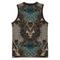 Madiba Nelson Mandela Batik Basketball Jersey Black Indonesia Heritage LT15