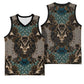 Madiba Nelson Mandela Batik Basketball Jersey Black Indonesia Heritage LT15
