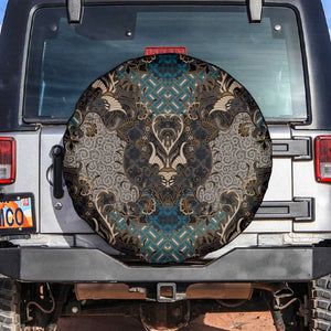 Madiba Nelson Mandela Batik Spare Tire Cover Black Indonesia Heritage - African Pride