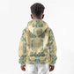 Madiba Nelson Mandela Batik Kid Hoodie Yellow Blue Indonesia Heritage - African Pride