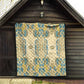 Madiba Nelson Mandela Batik Quilt Yellow Blue Indonesia Heritage - African Pride