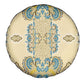 Madiba Nelson Mandela Batik Spare Tire Cover Yellow Blue Indonesia Heritage - African Pride