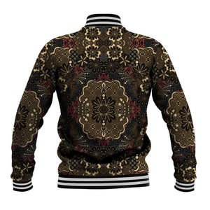 Indonesia Javanese Batik Nelson Mandela Madiba Vintage Style Baseball Jacket - African Pride