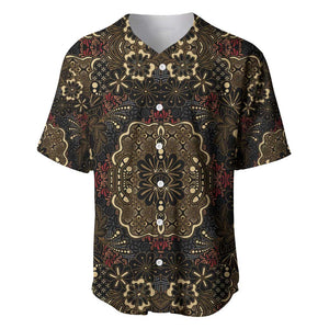 Indonesia Javanese Batik Nelson Mandela Madiba Vintage Style Baseball Jersey - African Pride