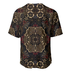 Indonesia Javanese Batik Nelson Mandela Madiba Vintage Style Baseball Jersey - African Pride