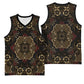 Indonesia Javanese Batik Nelson Mandela Madiba Vintage Style Basketball Jersey LT15