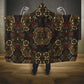 Indonesia Javanese Batik Nelson Mandela Madiba Vintage Style Hooded Blanket - African Pride