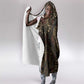 Indonesia Javanese Batik Nelson Mandela Madiba Vintage Style Hooded Blanket - African Pride