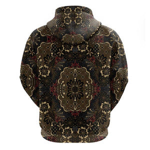Indonesia Javanese Batik Nelson Mandela Madiba Vintage Style Hoodie - African Pride